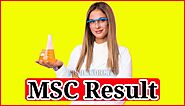 MSC Result यहाँ check करें M.SC Previous Final 1st 2nd 3rd 4th Sem Results Date