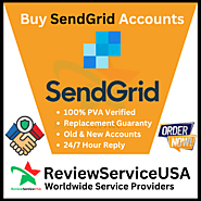 Buy Sendgrid Accounts - 100% Verified Premium Accounts
