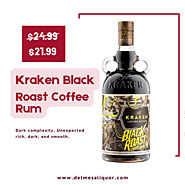 Kraken Black Roast Coffee Rum – Del Mesa Liquor