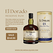 El Dorado 21 Year Old Special Reserve Rum – Del Mesa Liquor