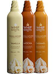 Whip Shots Vodka Infused Whipped Cream | Blue Label – Del Mesa Liquor