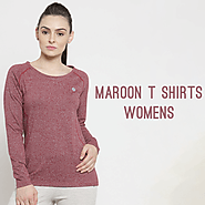 Maroon Women's T Shirts