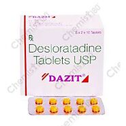 Dazit 5mg Tablet: View Uses, Side Effects, Price Online On Chemist180