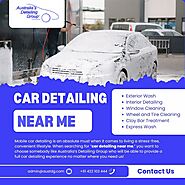 Car Detailing Near me - Australia's Detailing Group