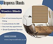 Premium Wood Window Blinds in the UK | Impress Blinds