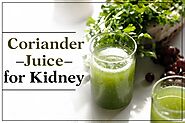 Is Coriander Leaves Good For Kidney Patients