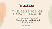 The Essence of Havan Samagri