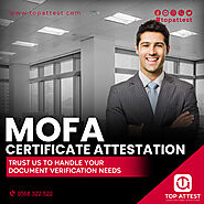 Unleash the potential of your certificates and documents | MOFA attestation in Dubai