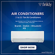 Buy 2 Ton Air Conditioners Online at Low Prices In India | Frikly