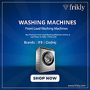 Buy Front Load Washing Machines Online at Low Prices In India | Frikly