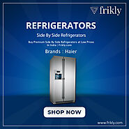 Buy Quality Side By Side Refrigerators Online at Low Prices In India | Frikly