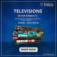 Buy 55 Inch & Above Tvs Online at Low Prices In India | Frikly