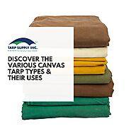 Discover the Various Canvas Tarp Types & Their Uses