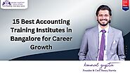 15 Best Accounting Training Institutes in Bangalore for Career Growth