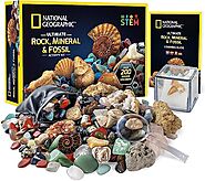 NATIONAL GEOGRAPHIC Rock Collection Box for Kids
