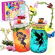 Alritz Fairy Lantern Craft Kit - Gift for Kids Girls