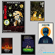 Grave Of The Fireflies Wall Art Canvas New Collection 2023 | Ghibli Merch Store