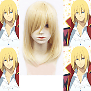 Howl's Moving Castle Wizard Howl Short Blonde Wig - Studio Ghibli Merch Store - Official Studio Ghibli Merchandise