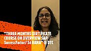 CERTIFICATE COURSE ON OVERVIEW SAP SuccessFactor Mr. Ashwani Kumar, CEO BhuZion Innovations Lab