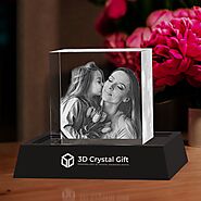 Create Memories With 3D Crystal Photo Cube From 3 Crystal Gift