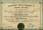 Homeopathy: Philadelphia Homeopathic Clinic: Victor Tsan, MD