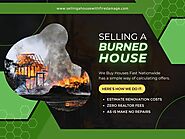 San Antonio Texas Selling a Burned House