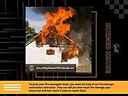 San Diego Cali Sell Burned House