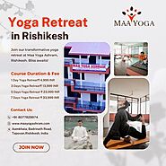 Yoga Retreat in Rishikesh | Maa Yoga Ashram