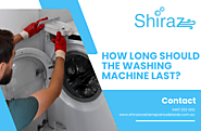 How long should the washing machine last?