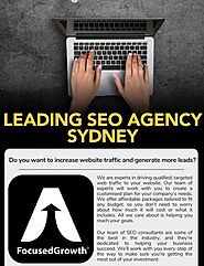 #1 SEO Agency Sydney- Get Noticed Online