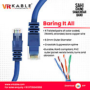 Buy Cat 6 Cable 4 Pair Online - Reliable with Quality and Value