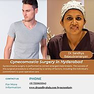 Appointment for Gynecomastia Surgery in Hyderabad - Dr. Sandhya Balasubramanyan