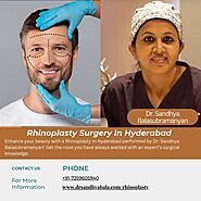 Make an appointment for Rhinoplasty Surgery In Hyderabad