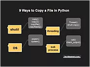 Python Copy File - 9 Unique Ways to Copy a File