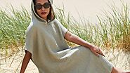 Quick Beach Changing with Stylish Robes and Ponchos Towel | Lorima