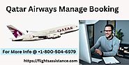 Qatar Airways Manage Booking || Flights Assistance