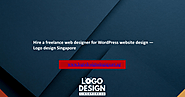 Hire a freelance web designer for WordPress website design — Logo design Singapore