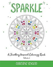 Sparkle (A Jewellery Inspired Colouring Book) (Volume 2)