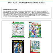 Best Adult Coloring Books for Relaxation
