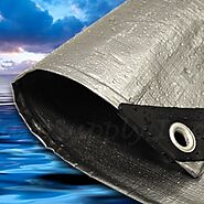 Heavy Duty Silver Poly Tarps | Silver Poly Tarps