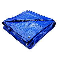 Blue Poly Tarp 8'x10' | Mildew Resistant Tarps