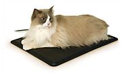 K&H Manufacturing Extreme Weather Heated Kitty Pad 12.5-Inch by 18.5-Inch 40 Watts with FREE Cover
