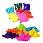 Get Chemical free Holi Colour Powder