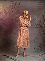 Salome Dress - Pink | Luxurious Special Occasion Dress | MIAU By Clara Rotescu – BTK COLLECTION