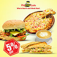 Get 5% Discount & enjoy your choice of meal & beverage at Zig Zag Café - GoFiji