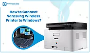 How to Connect Samsung Wireless Printer to Windows?