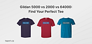 Gildan 5000, 2000, and 64000 T-Shirts: Which One Fits You Best?