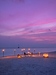 Private Beach Dining