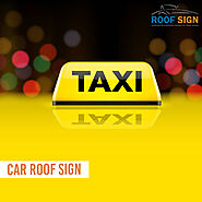 Magnetic Car Roof Signs