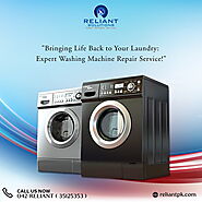 Washing Machine Repairing Services - Reliant Solutions